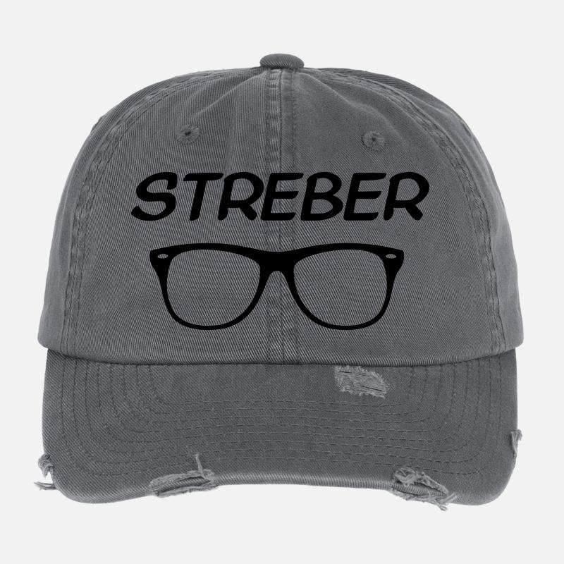 streber Flexfit Vintage Destroyed Cap