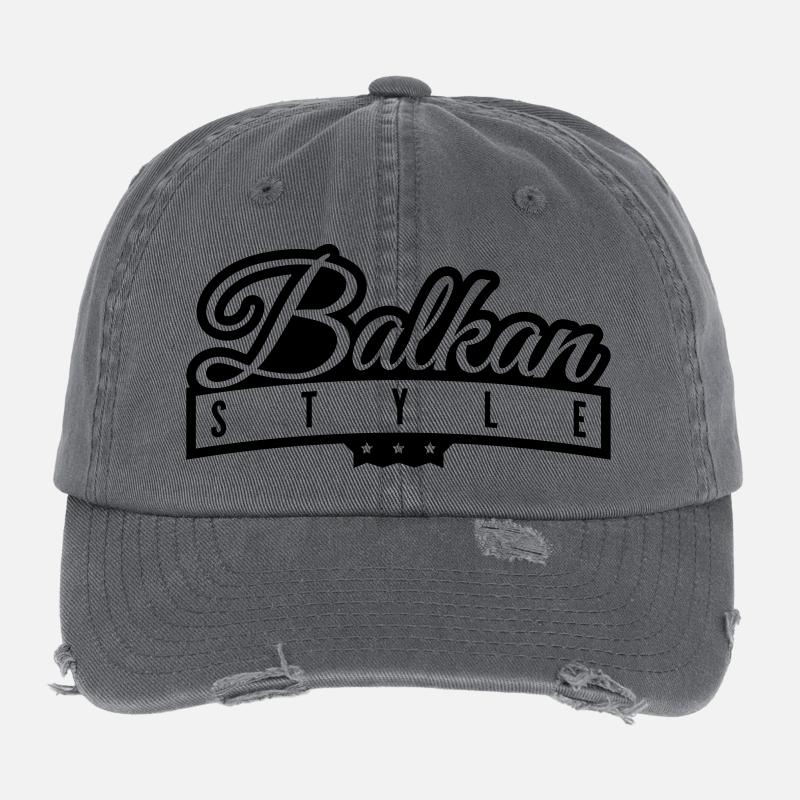 balkan_style_ge1 Flexfit Vintage Destroyed Cap