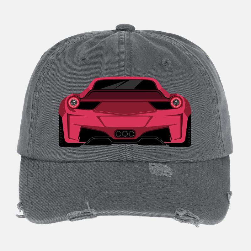 rocket bunny liberty walk super car Auto speed Flexfit Vintage Destroyed Cap