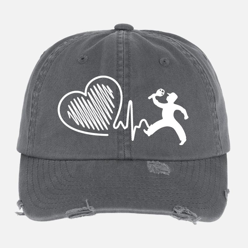 Locksmith Heartbeat Flexfit Vintage Destroyed Cap