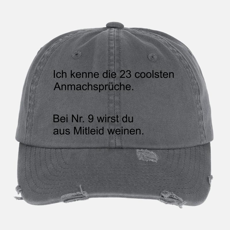 Les phrases d'accroche les plus cool Casquette vintage effet usé Flexfit