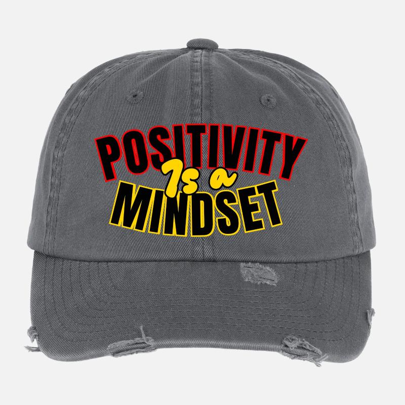 Positivity: mindset Flexfit Vintage Destroyed Cap