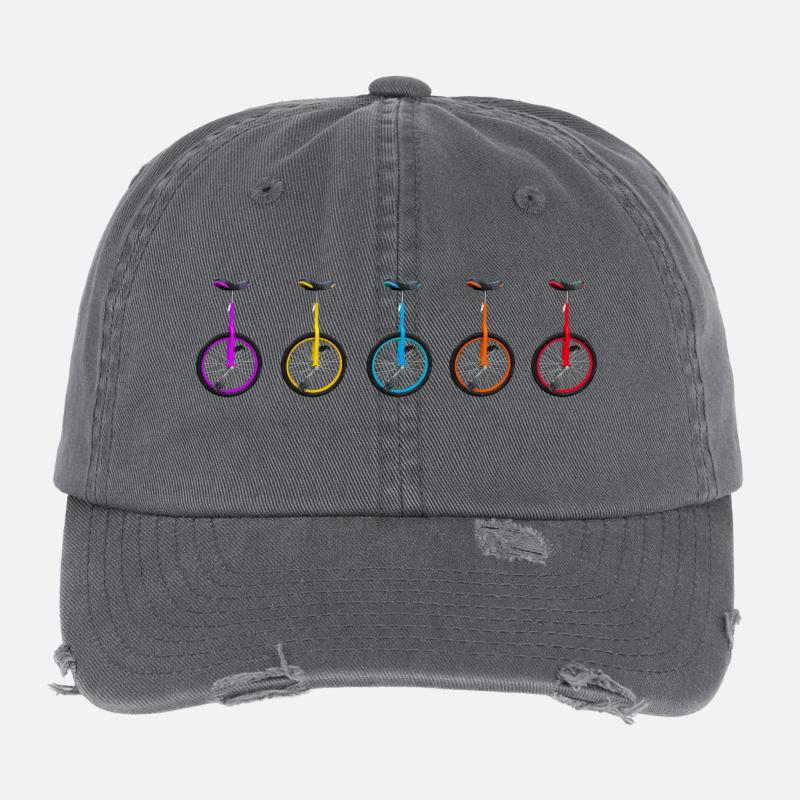 Einrad Oneweel Flexfit Vintage Destroyed Cap