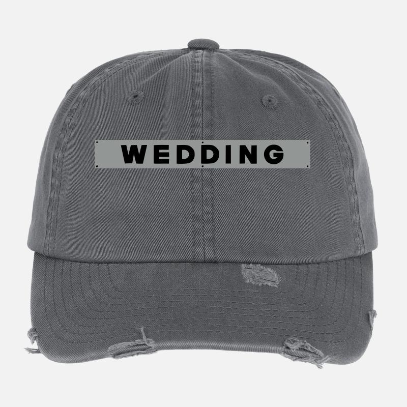 WEDDING Berlin Flexfit Vintage Destroyed Cap