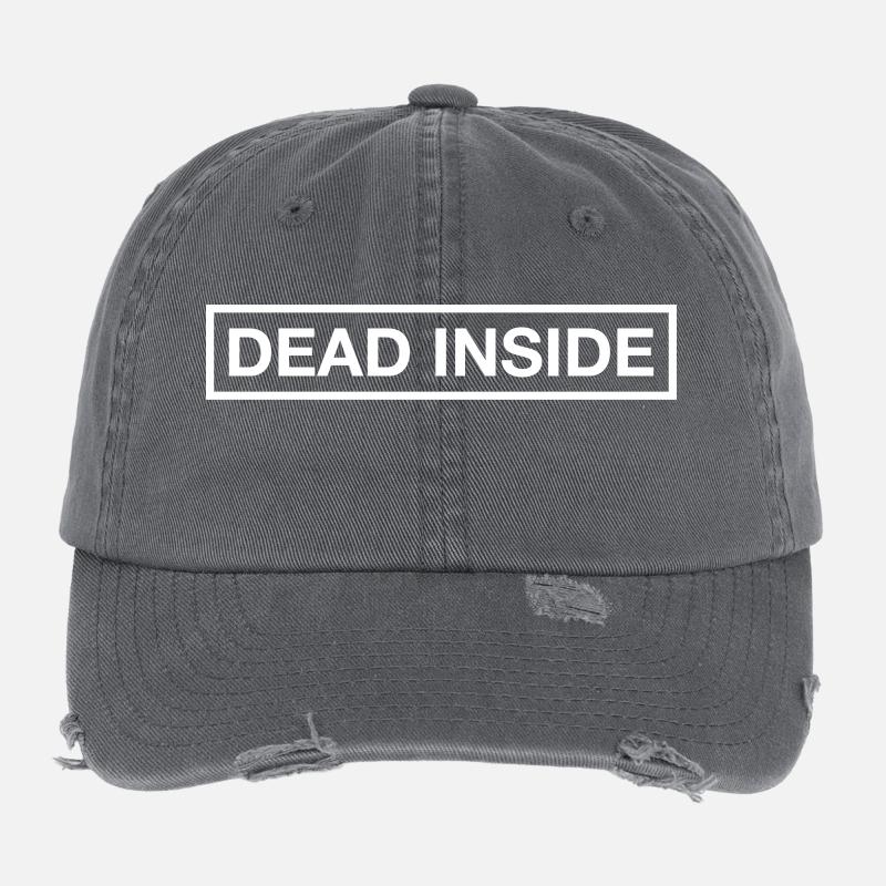 DEAD INSIDE Flexfit Vintage Destroyed Cap
