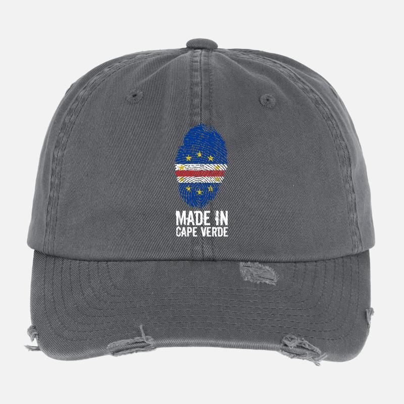 Made In Cap-Vert / Cap Vert / Cabo Verde Casquette vintage effet usé Flexfit