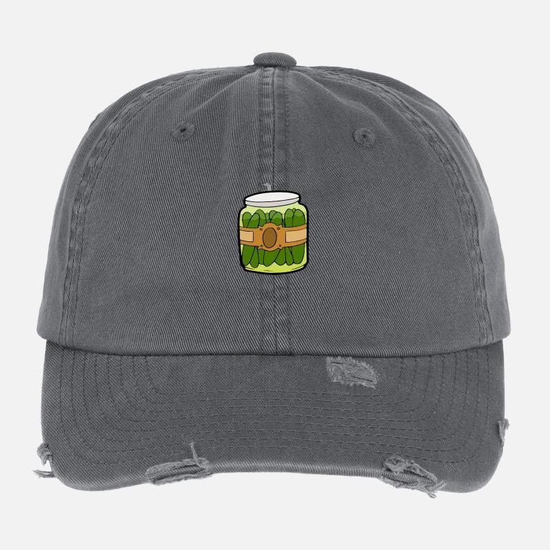 cucumbers Flexfit Vintage Destroyed Cap