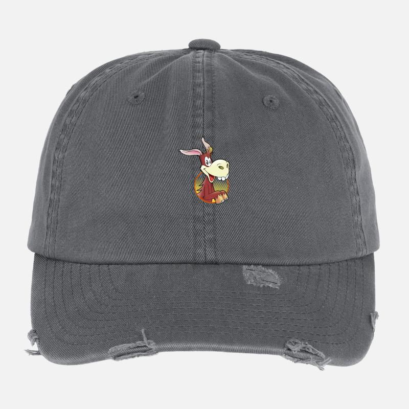 ass Flexfit Vintage Destroyed Cap