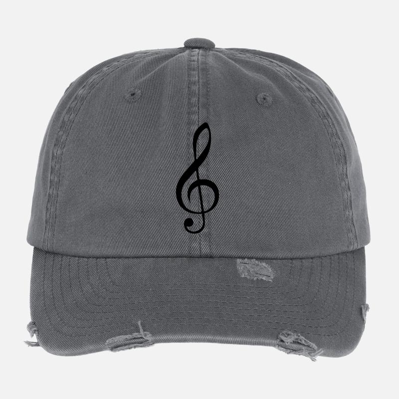 Key Music Casquette vintage effet usé Flexfit