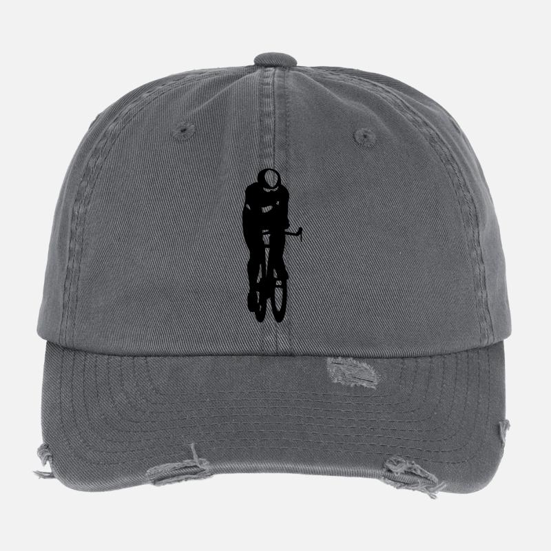 Rennrad Flexfit Vintage Destroyed Cap