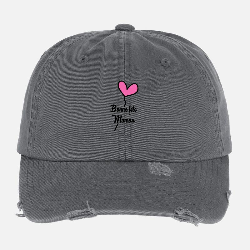 MAMA. MUTTERTAG. SCHÖNEN MUTTERTAG Flexfit Vintage Destroyed Cap