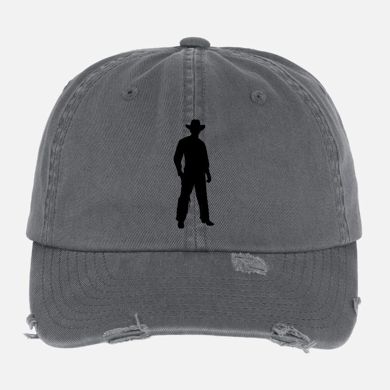 Cowboy Flexfit Vintage Destroyed Cap