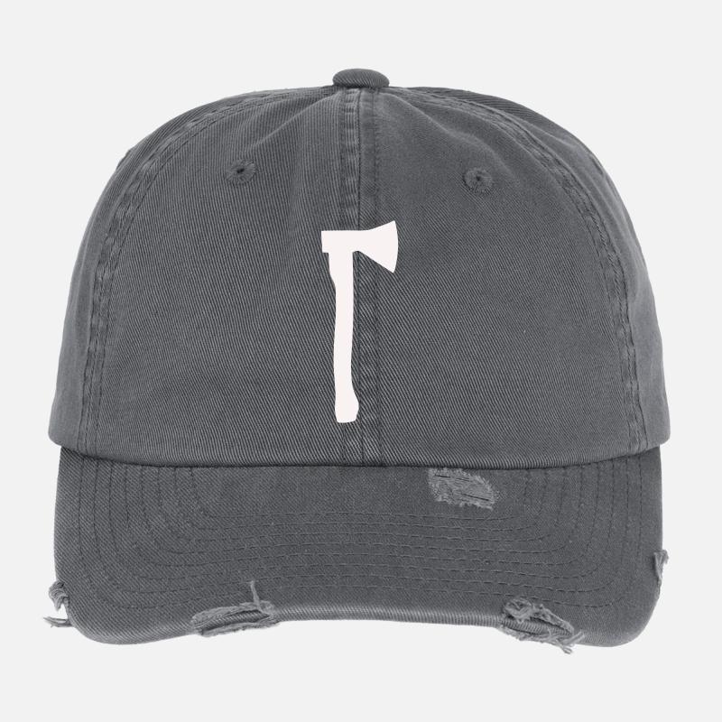 Axe Silhouette Flexfit Vintage Destroyed Cap