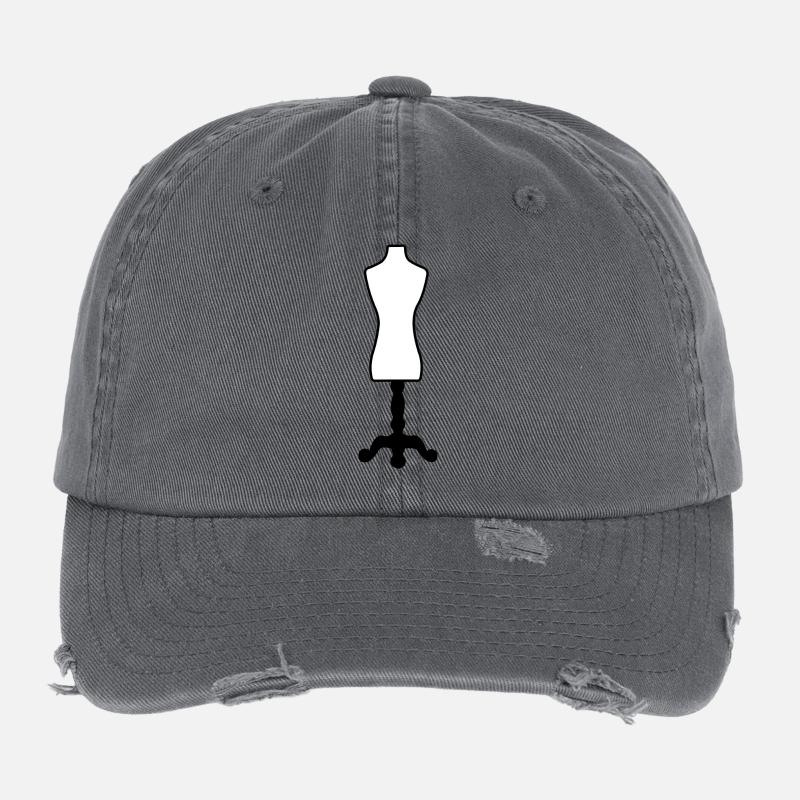 Mannequin de mode Casquette vintage effet usé Flexfit