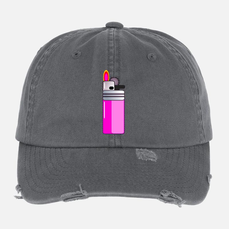 Briquet FIRE Casquette vintage effet usé Flexfit