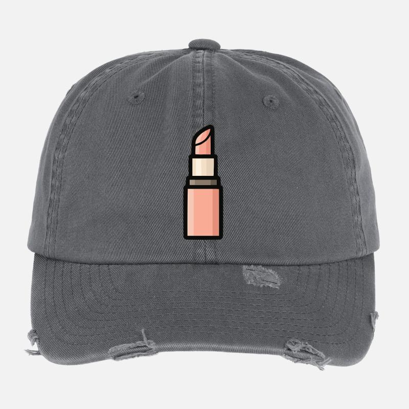 rouge à lèvres Casquette vintage effet usé Flexfit