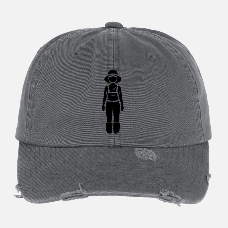 Femme fermière Casquette vintage effet usé Flexfit