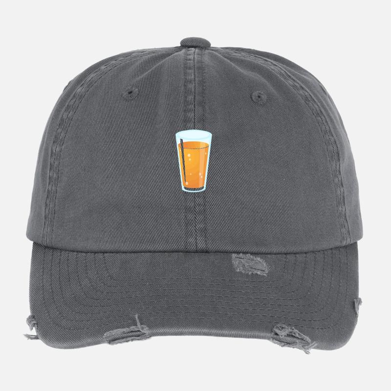 verre de jus Casquette vintage effet usé Flexfit