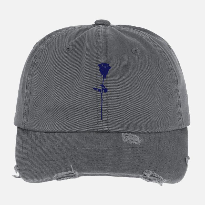 Rose Flexfit Vintage Destroyed Cap