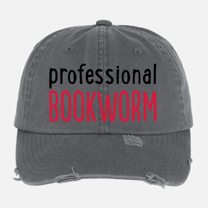 Bookworm Flexfit Vintage Destroyed Cap