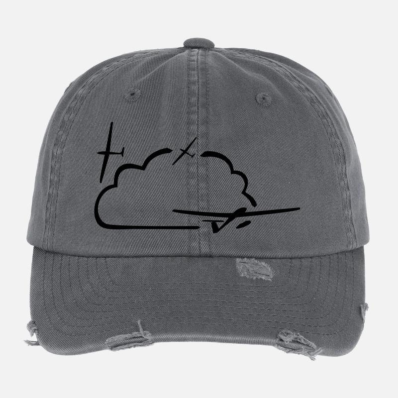 vol à voile Casquette vintage effet usé Flexfit