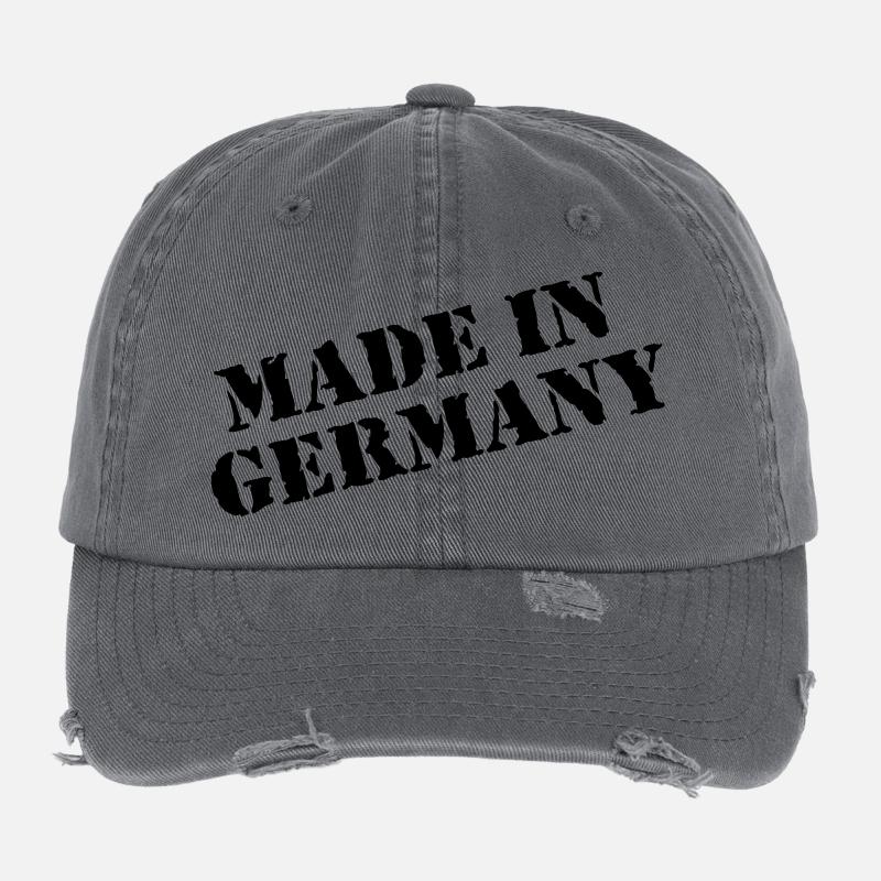 MADE IN GERMANY Flexfit Vintage Destroyed Cap