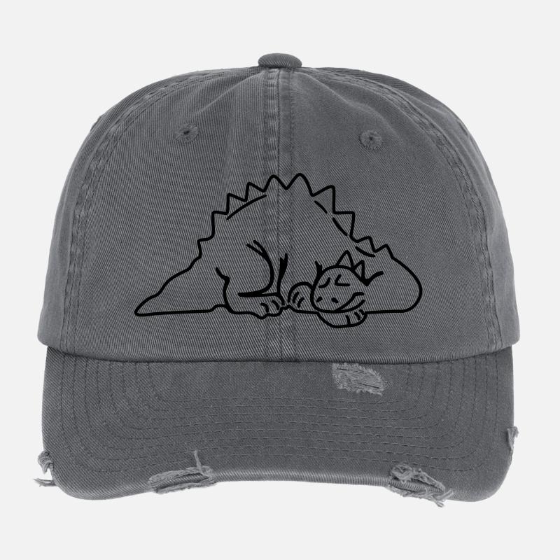Dinosaurier Casquette vintage effet usé Flexfit