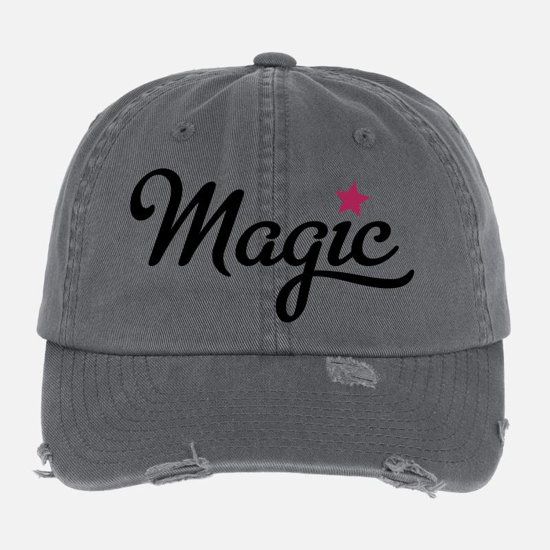 magic Flexfit Vintage Destroyed Cap