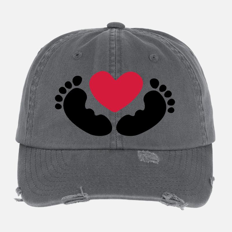 bébé Casquette vintage effet usé Flexfit