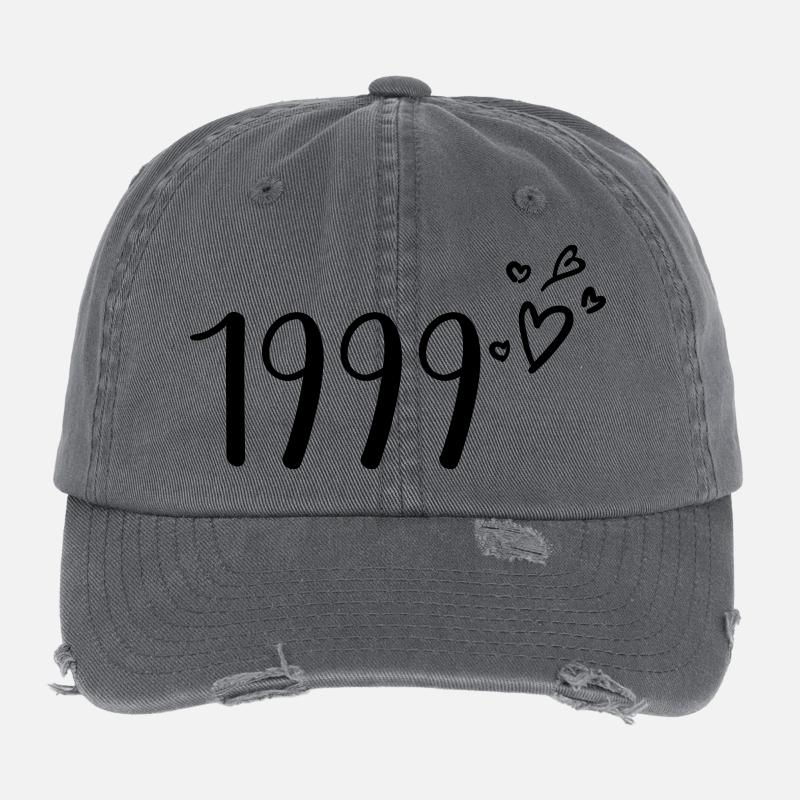1999 Flexfit Vintage Destroyed Cap