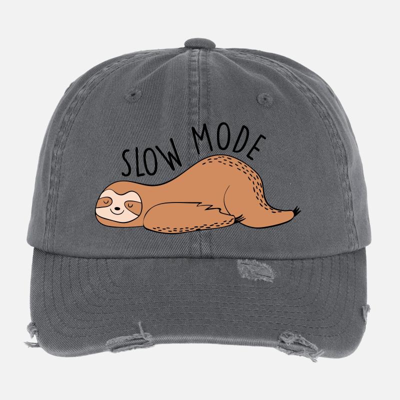 Fauler Langsammodus Flexfit Vintage Destroyed Cap