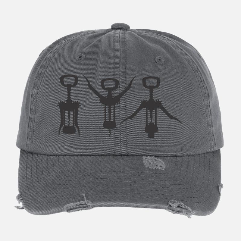 Flaschenöffner Flexfit Vintage Destroyed Cap