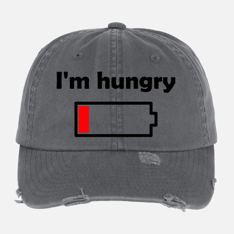 Hungry Flexfit Vintage Destroyed Cap