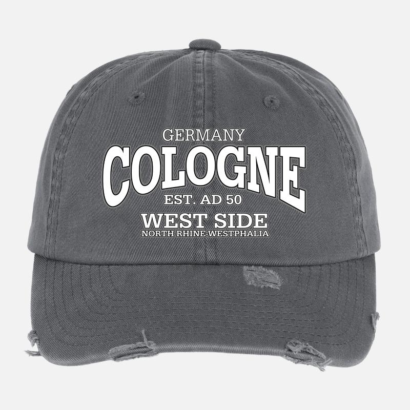 Cologne blanc Casquette vintage effet usé Flexfit