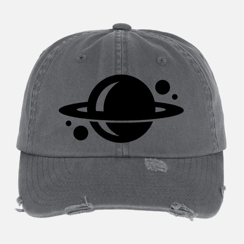 planet Flexfit Vintage Destroyed Cap
