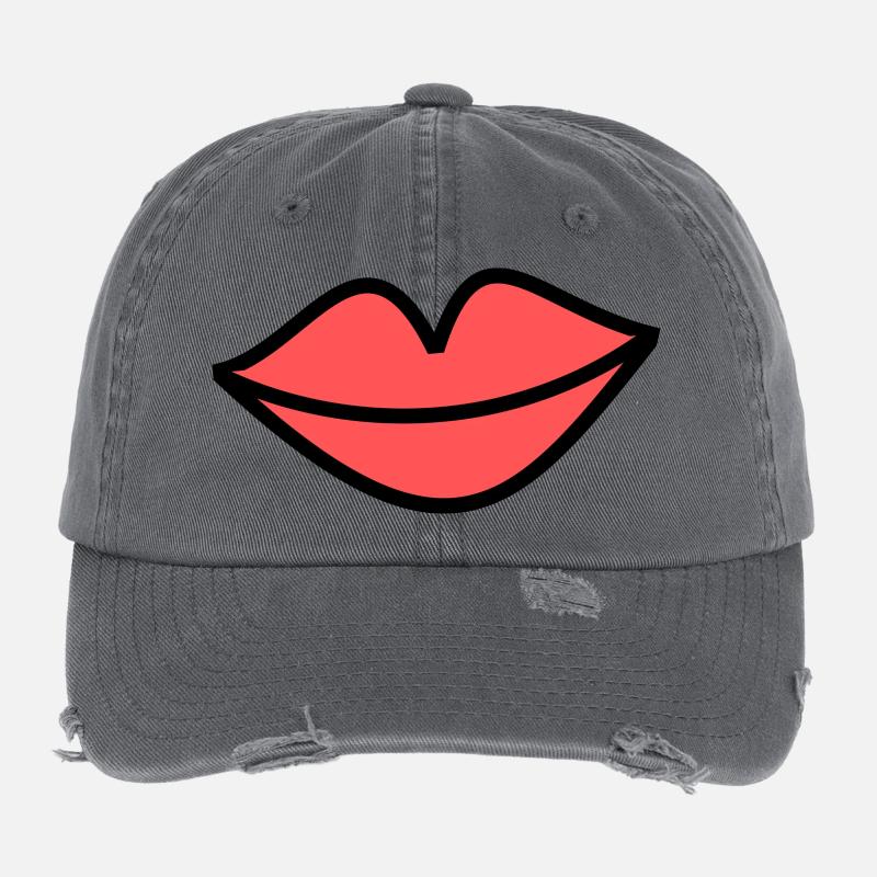 Bouche Casquette vintage effet usé Flexfit