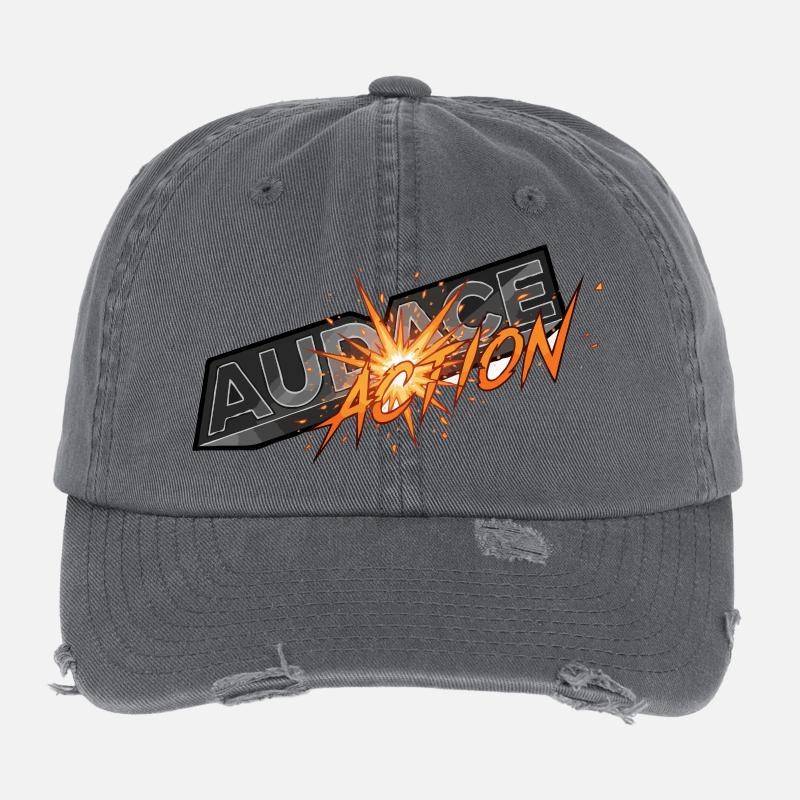 Audace et action Flexfit Vintage Destroyed Cap