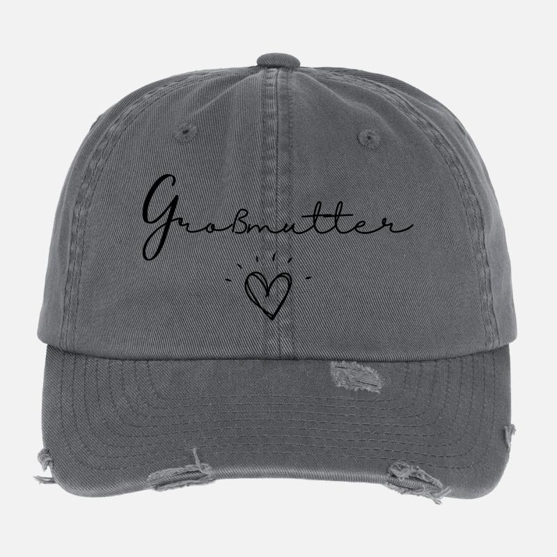 Großmutter Flexfit Vintage Destroyed Cap