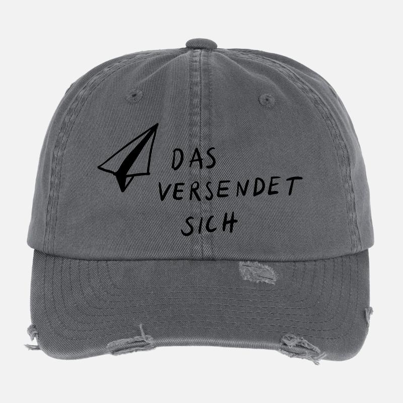 Ceci est envoyé Casquette vintage effet usé Flexfit