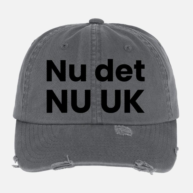 Maintenant il est Royaume-Uni, Danemark. Casquette vintage effet usé Flexfit