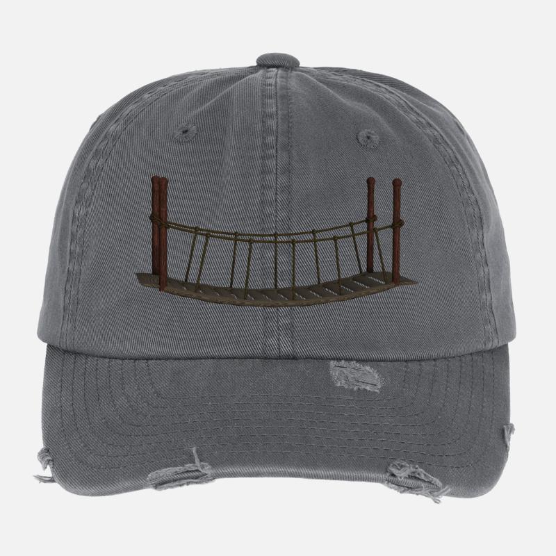 pont pont bauen7 architecture architecture Casquette vintage effet usé Flexfit