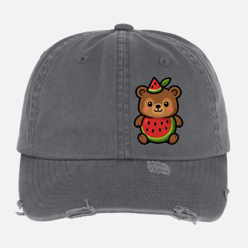Melon-Baer Flexfit Vintage Destroyed Cap