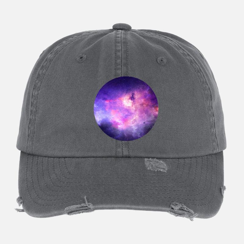 space-020 Flexfit Vintage Destroyed Cap