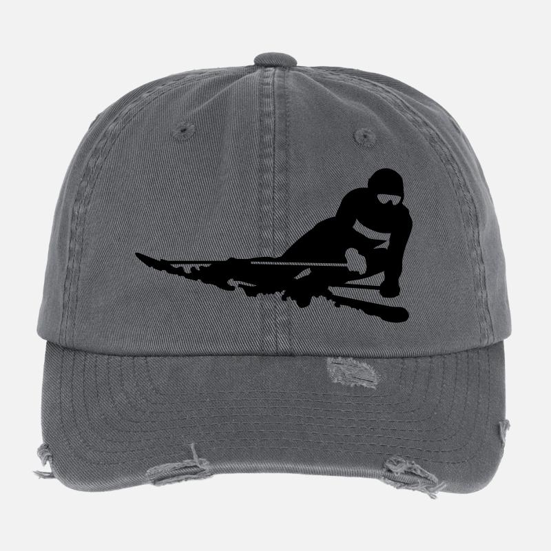 Skifahrer Flexfit Vintage Destroyed Cap