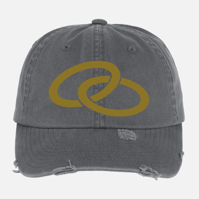 Rings Wedding Flexfit Vintage Destroyed Cap