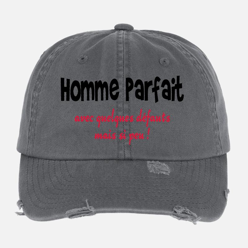 Homme parfait Flexfit Vintage Destroyed Cap