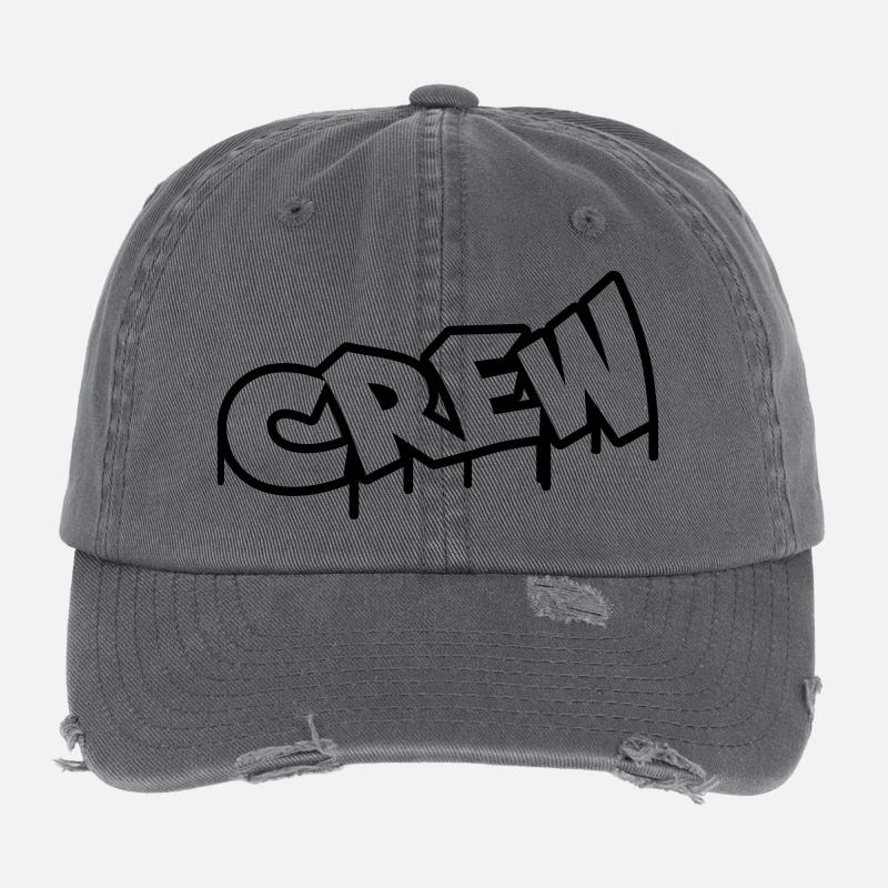 crew Casquette vintage effet usé Flexfit