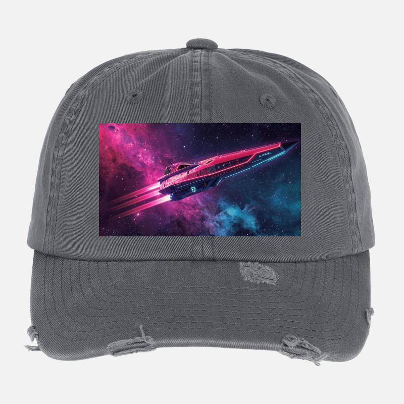 Raumschiff Flexfit Vintage Destroyed Cap