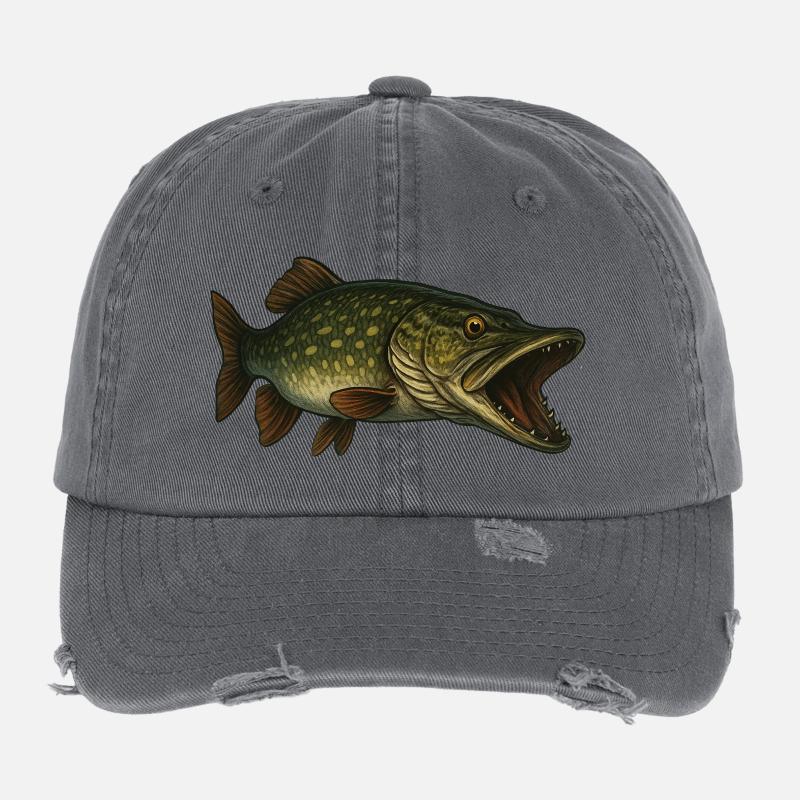 Pike Flexfit Vintage Destroyed Cap