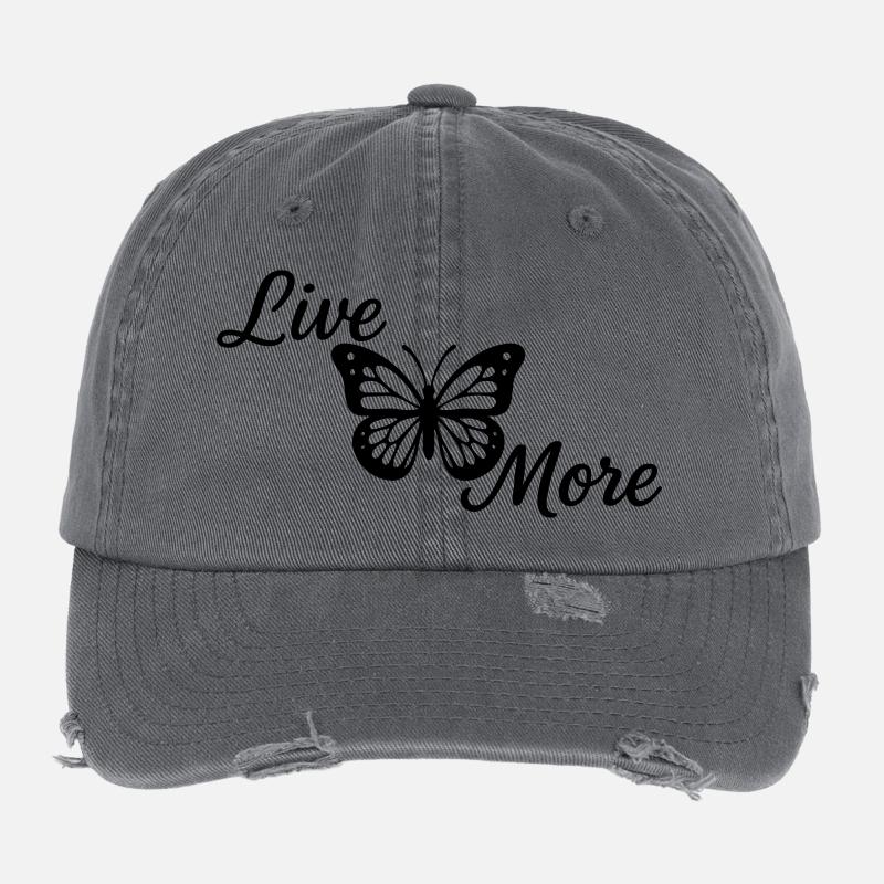 Vivre plus Casquette vintage effet usé Flexfit